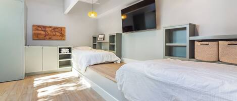 2 habitaciones, tabla de planchar con plancha y wifi gratis