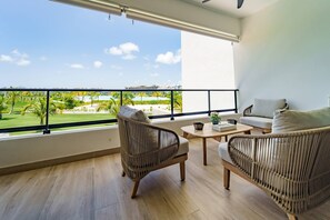 Condo, 3 Bedrooms | Balcony - Peace on The Beach in Punta Cana (Punta Cana)