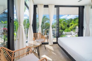 1 bedroom, free WiFi, bed sheets - L'Avventura Unit 5 Balcony Adults-Only Full Kitchen King Studios (Tamarindo)