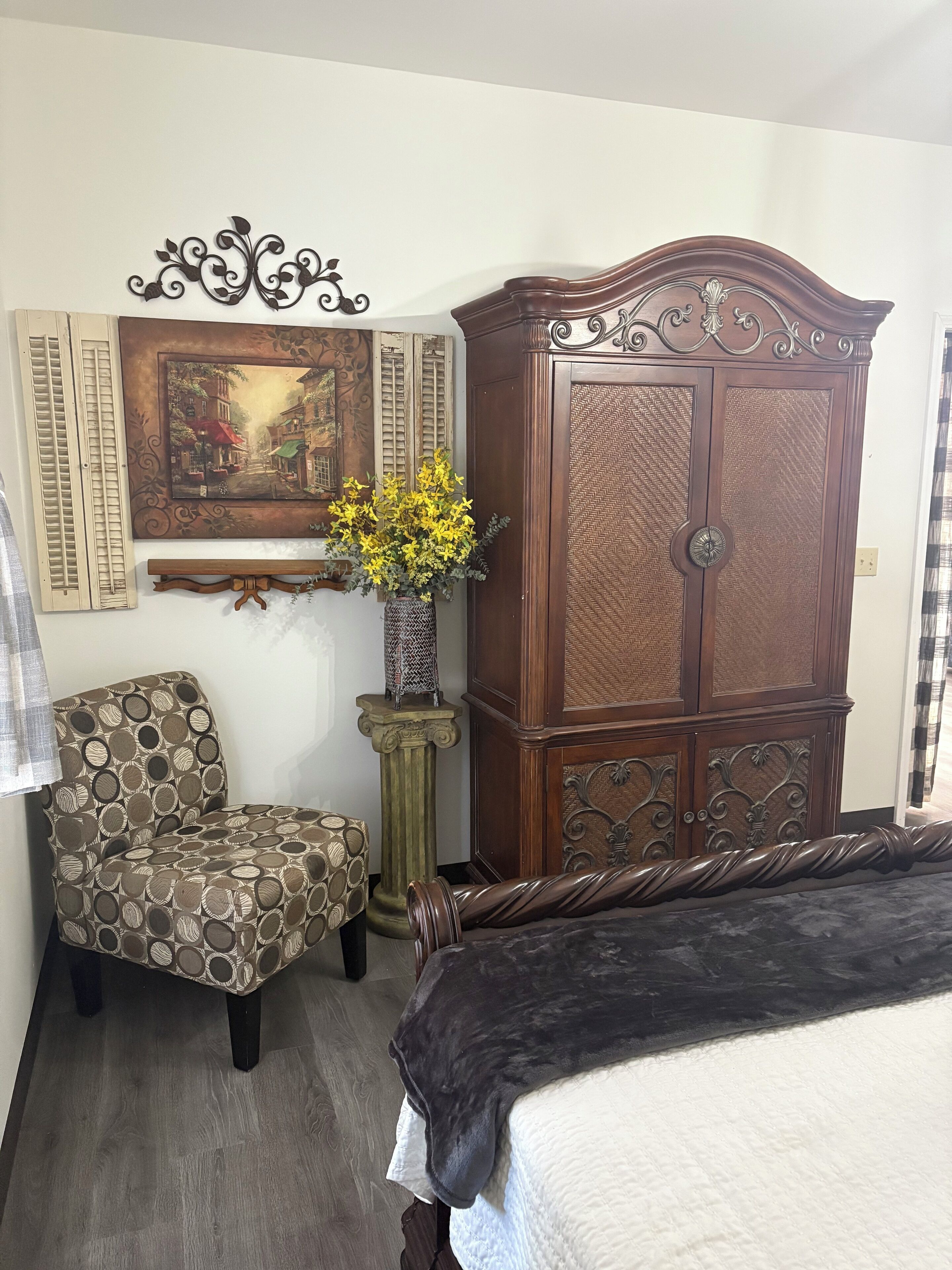 1 chambre, fer et planche à repasser, Wi-Fi, draps fournis