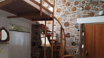 Perhemökki, parveke, vuoristonäköala | Ilmainen Wi-Fi, vuodevaatteet