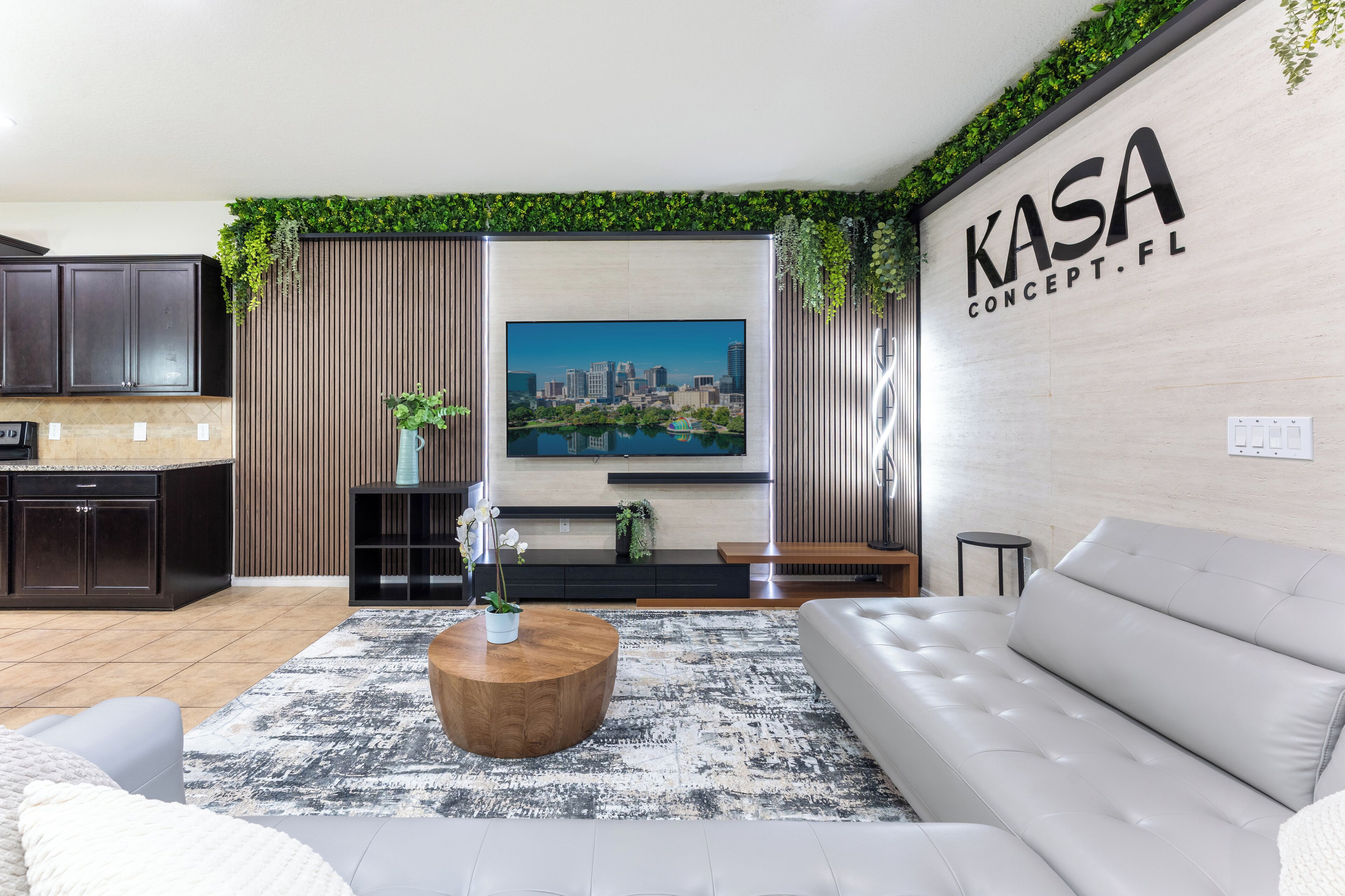 Smart-TV, Tischfußball, Stereoanlage