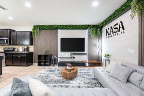 Smart TV, table football, stereo - 8BR Lakeview Disney Villa • Pool, Spa, Theater & Game Room • Sleeps 17 (Kissimmee)