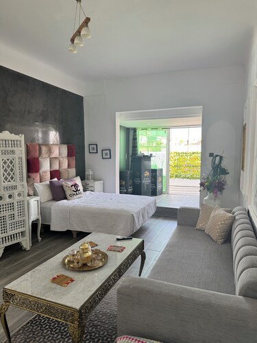 Studio downtown Rabat terrasse