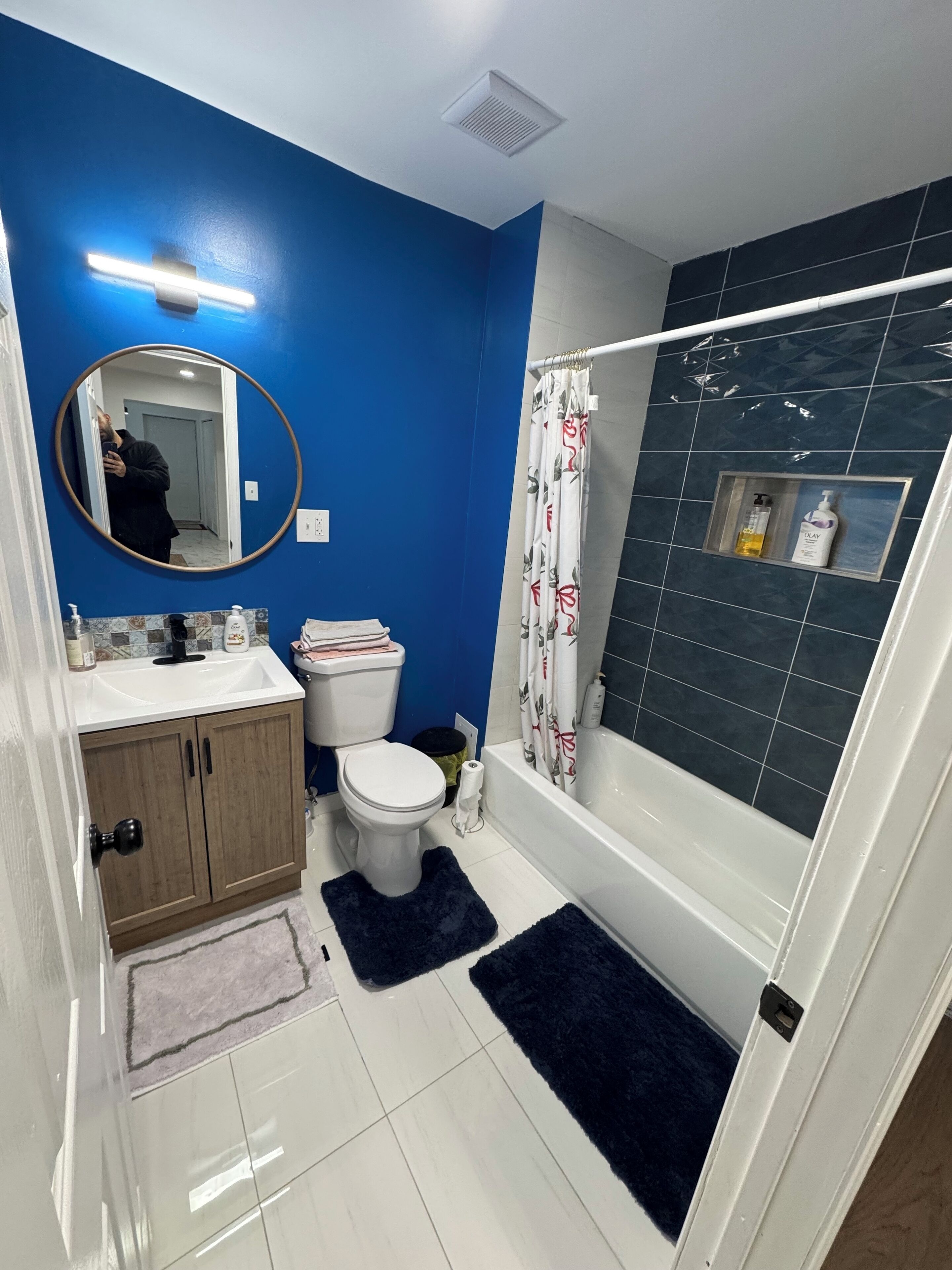 Towels, soap, toilet paper