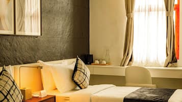 In-room safe, desk, iron/ironing board, rollaway beds