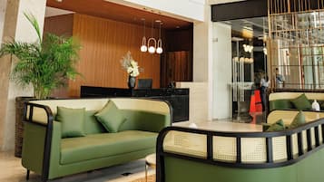 Sala de estar en el lobby