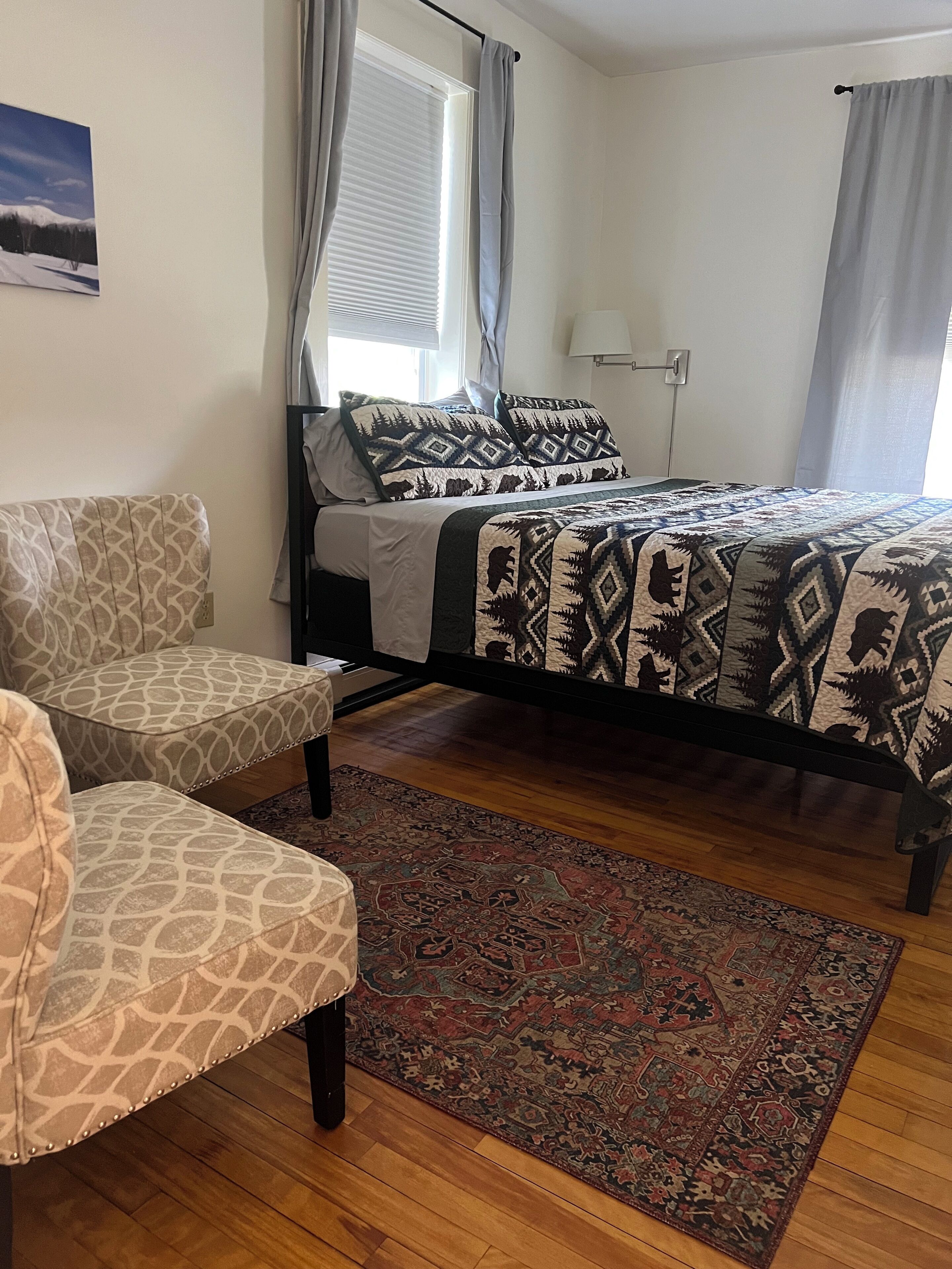 Tweepersoonskamer, 1 kingsize bed, uitzicht op bergen | Gratis wifi