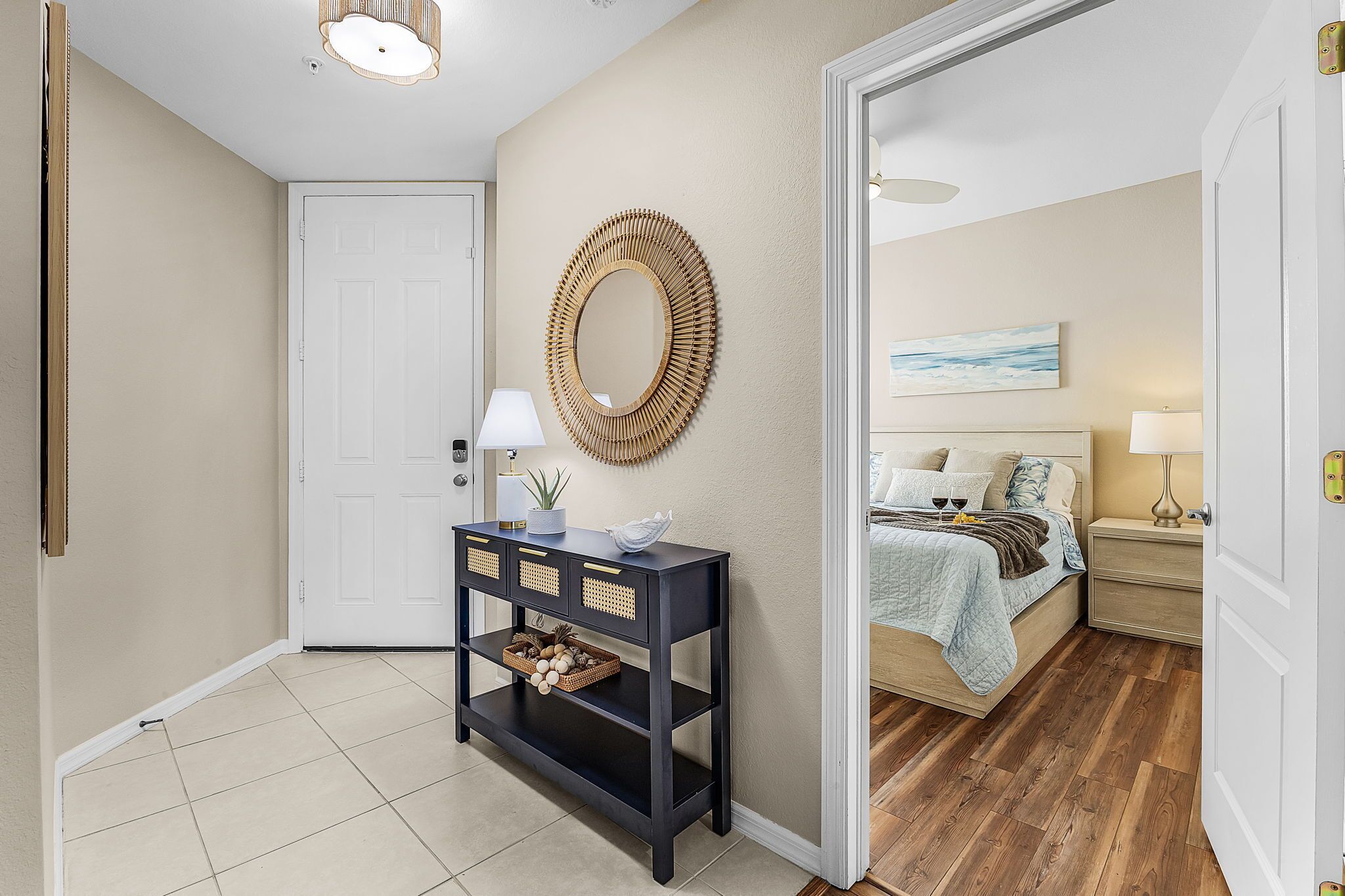 2 多间卧室、熨斗/熨衣板、免费 WiFi、床单