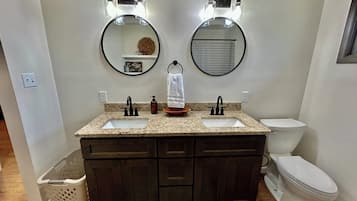 Towels, soap, toilet paper