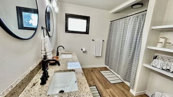 Towels, soap, toilet paper