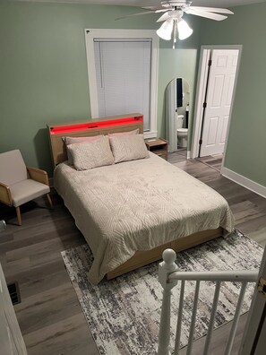 Free WiFi, bed sheets