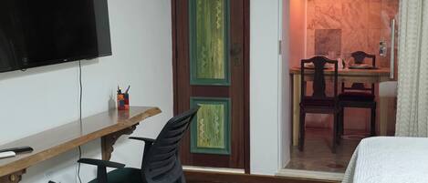 1 bedroom, iron/ironing board, bed sheets