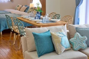 Apartment | Living area - Ao no ie (Nakijin)