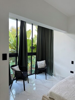 Deluxe Apartment, Courtyard View | Living area - Nashaly Suite (Samana)
