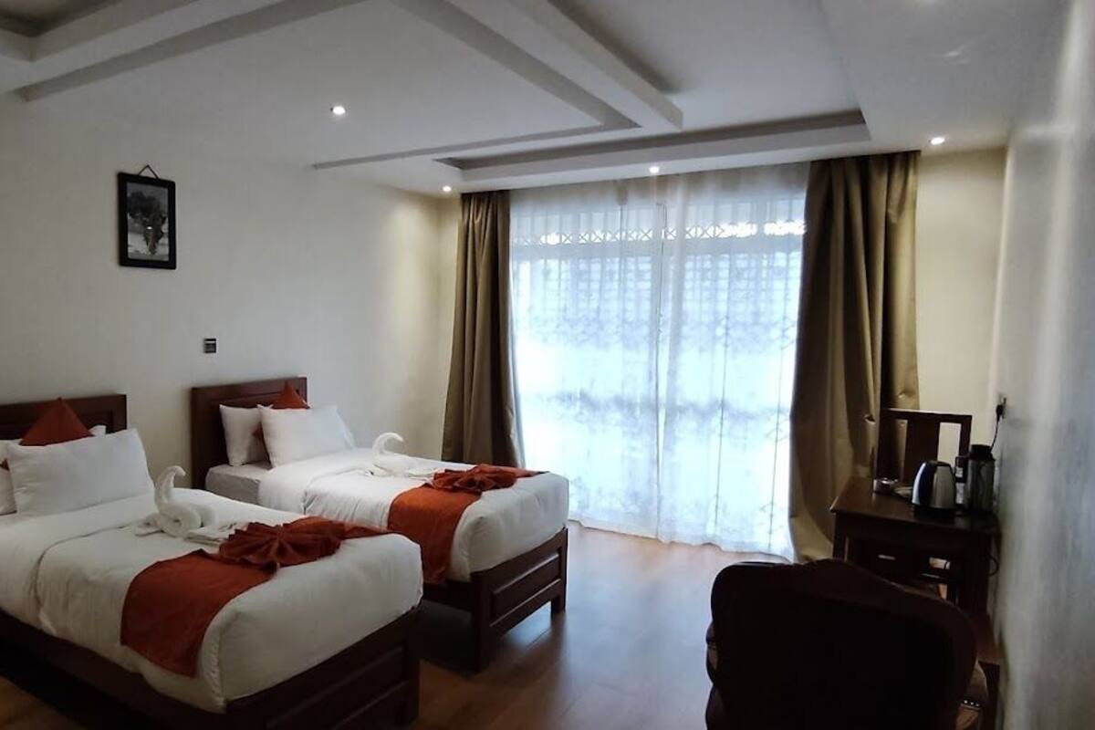 Standard Twin Room | Free WiFi, bed sheets