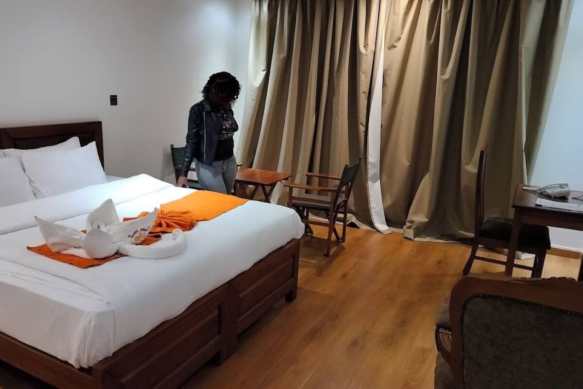 Standard Double Room, Garden View | Free WiFi, bed sheets