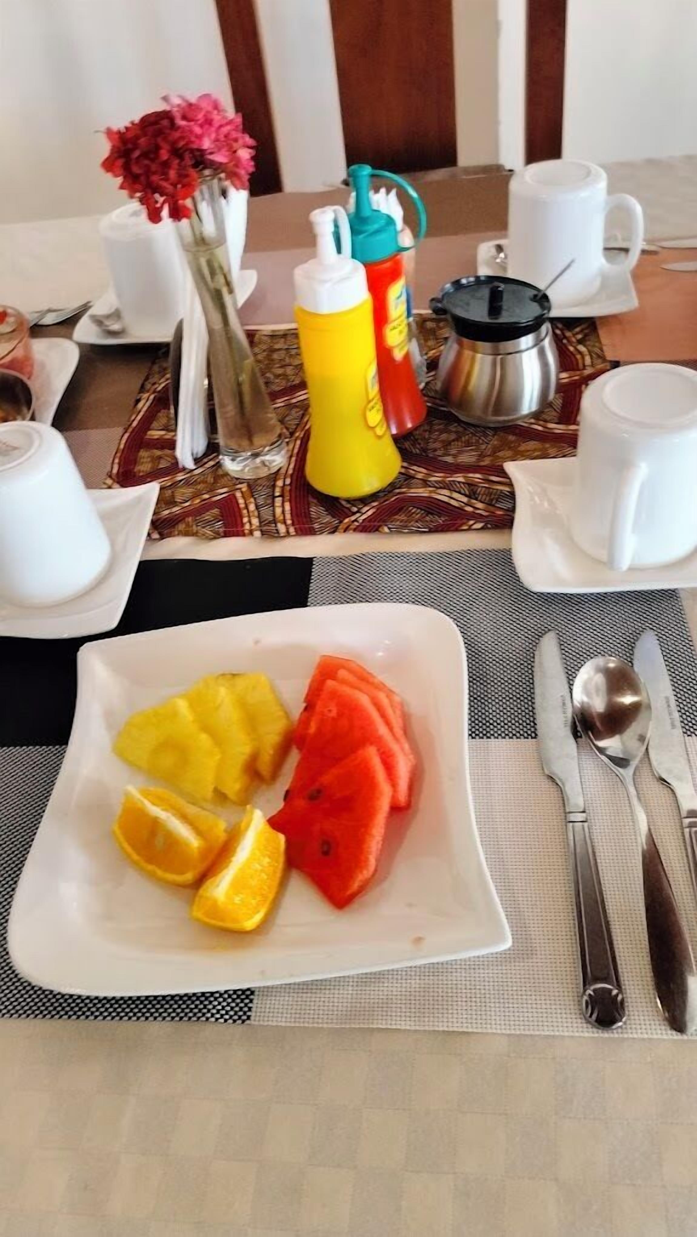 Petit déjeuner continental compris tous les jours