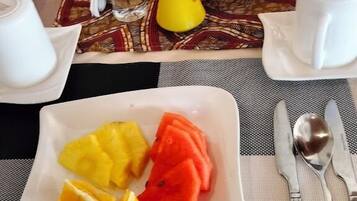 Petit déjeuner continental compris tous les jours