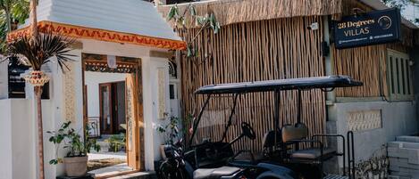 Entrada da propriedade