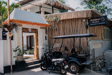 Entrada de la propiedad