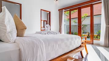 Vila, 1 kamar tidur, kolam renang pribadi | Seprai katun Mesir dan seprai premium