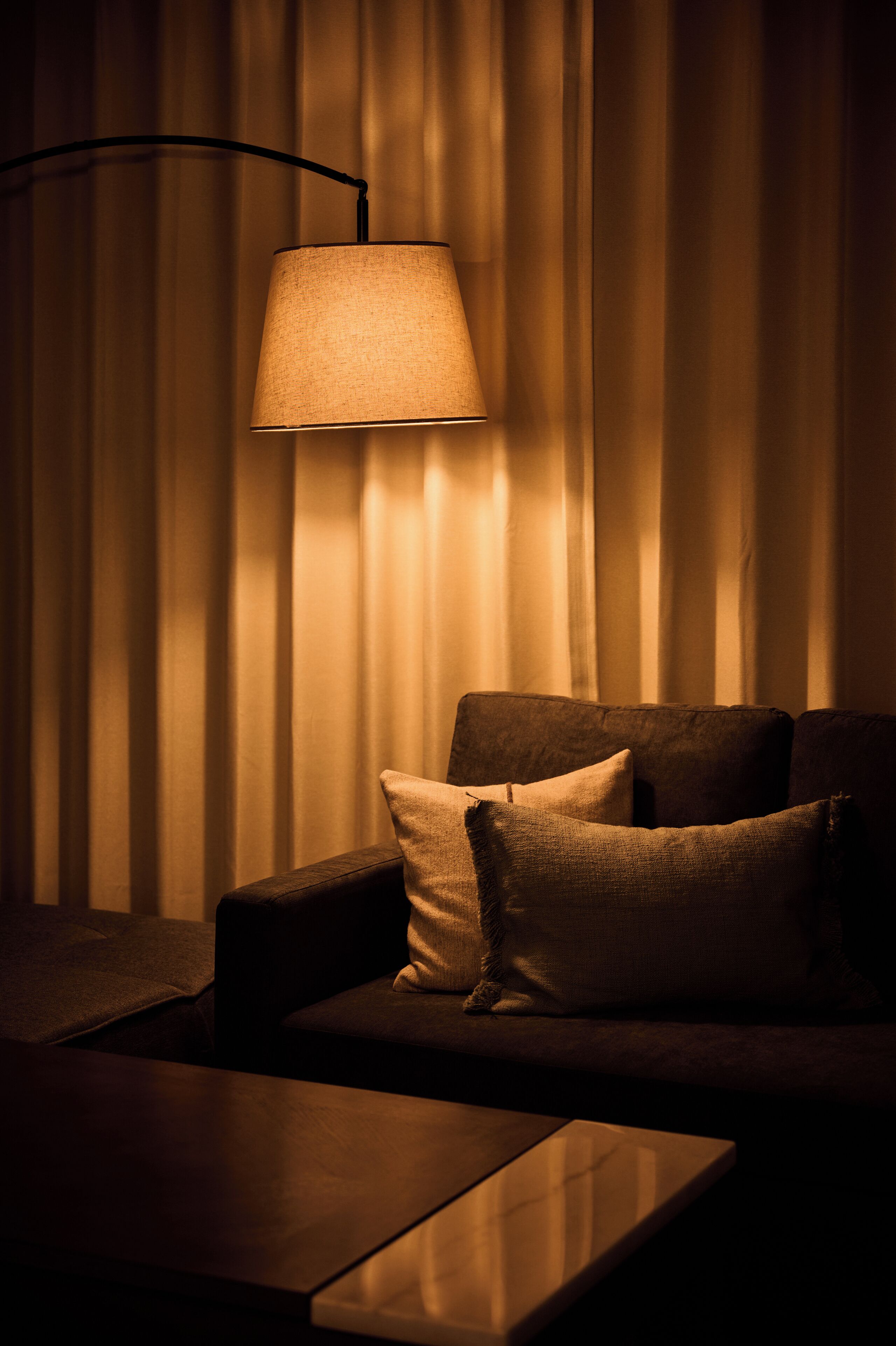 House | Living area | 55-inch LCD TV with digital channels