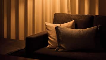 House | Living area | 55-inch LCD TV with digital channels