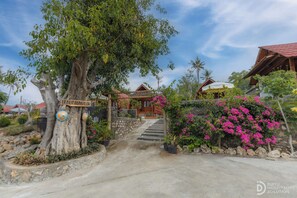 Façade de l’hébergement