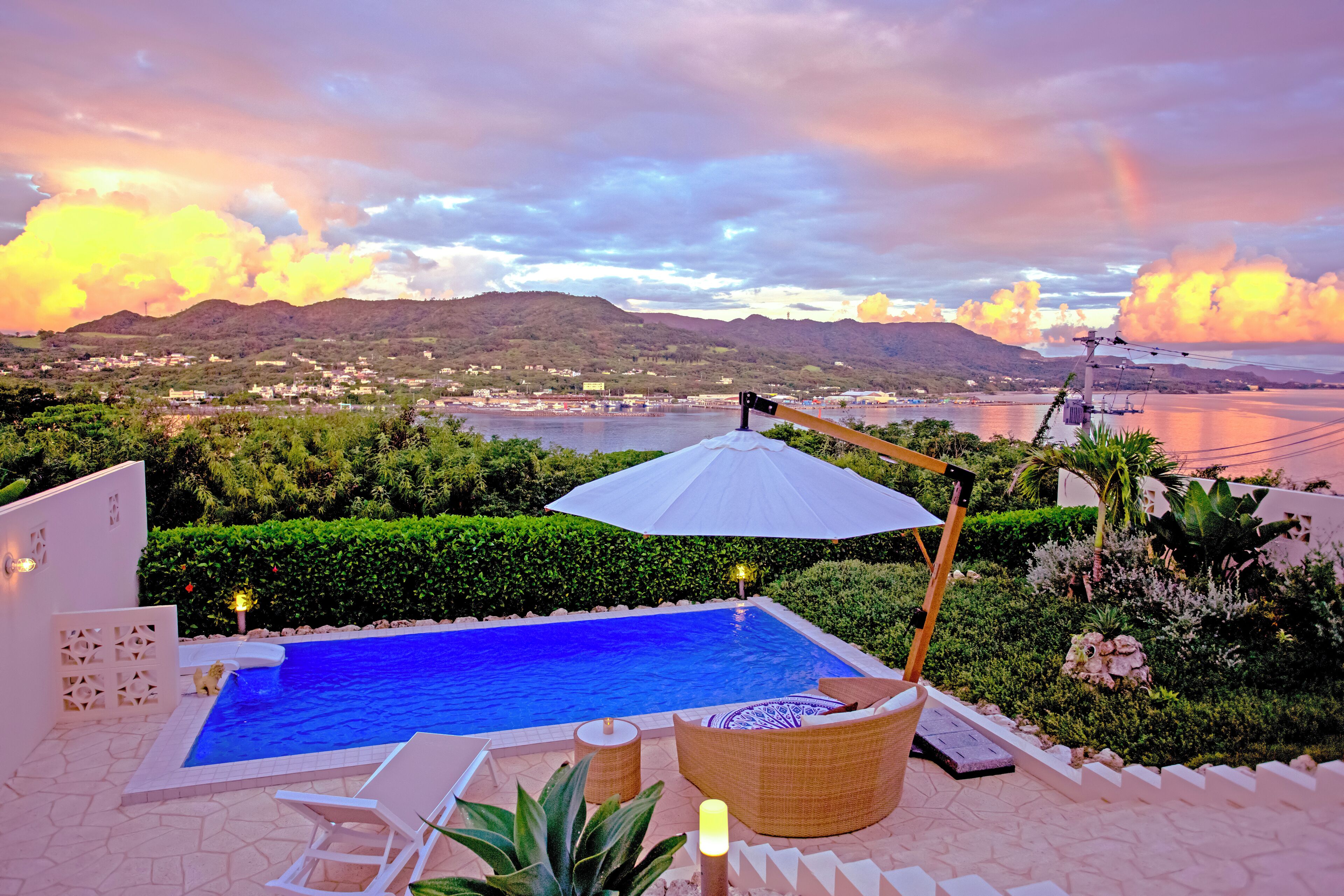 奢华别墅, 私人游泳池, 海洋景观 | 露台