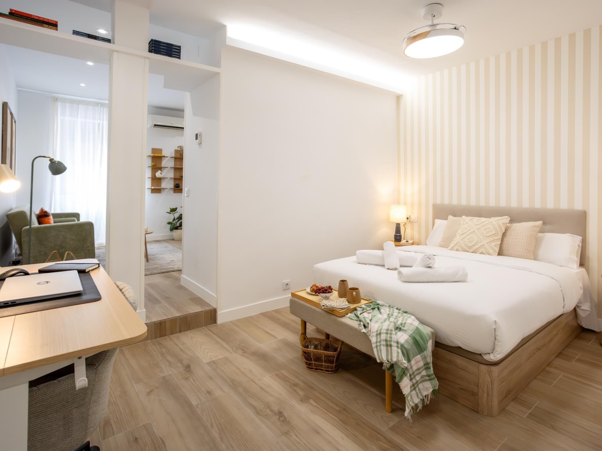 1 Schlafzimmer, Bügeleisen/Bügelbrett, Internetzugang, Bettwäsche