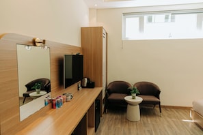 Standard Double Room | Blackout drapes, iron/ironing board, free WiFi