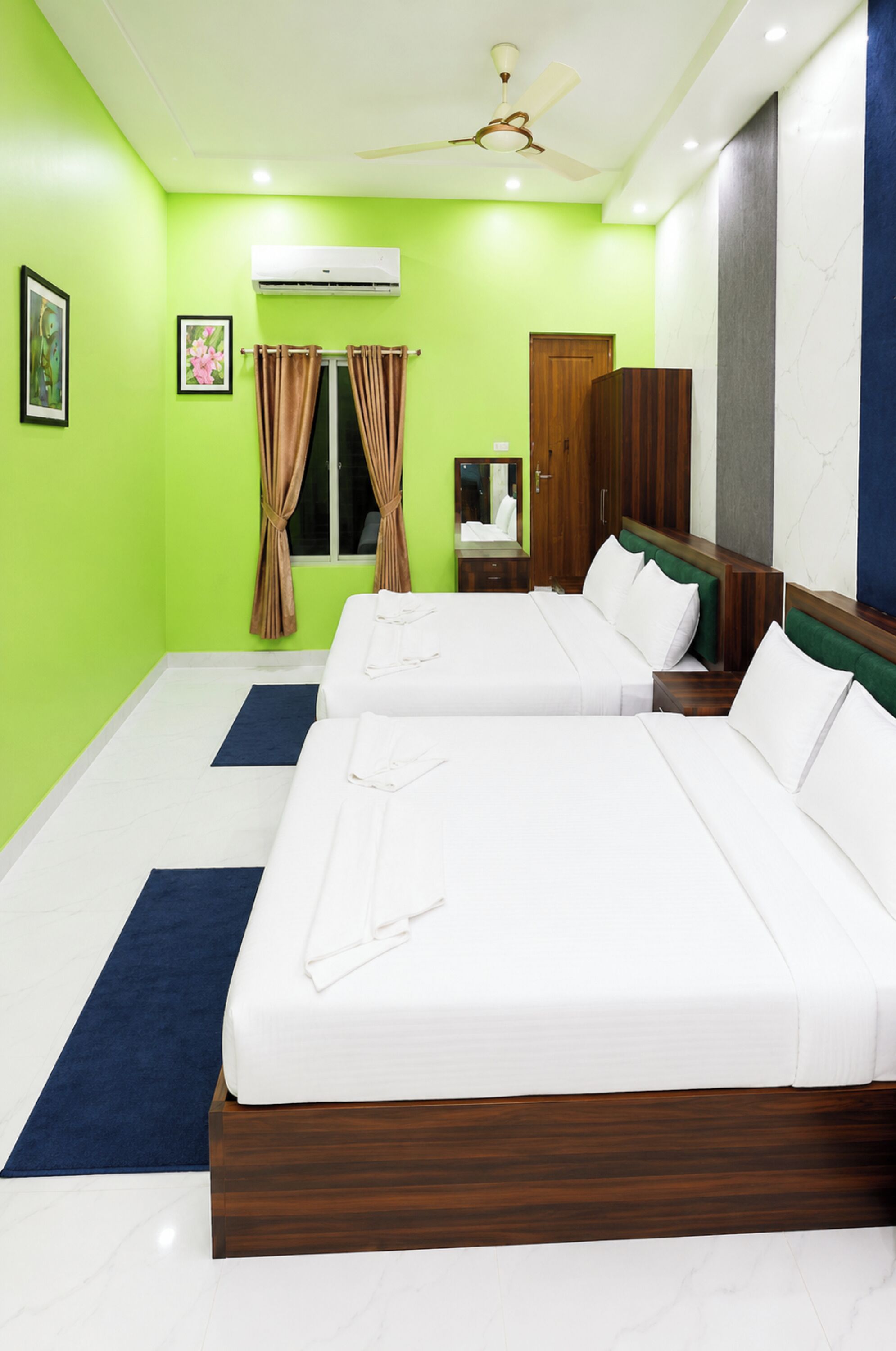 Family Double Room, Air conditioning | View from room