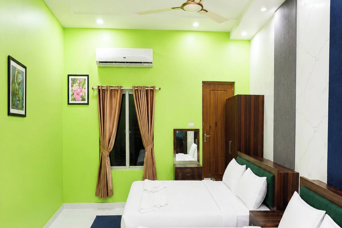Family Double Room, Air conditioning | View from room
