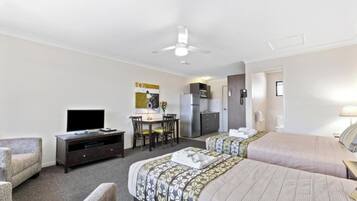 Executive Twin kamer | Een bureau, een strijkplank/strijkijzer, gratis wifi