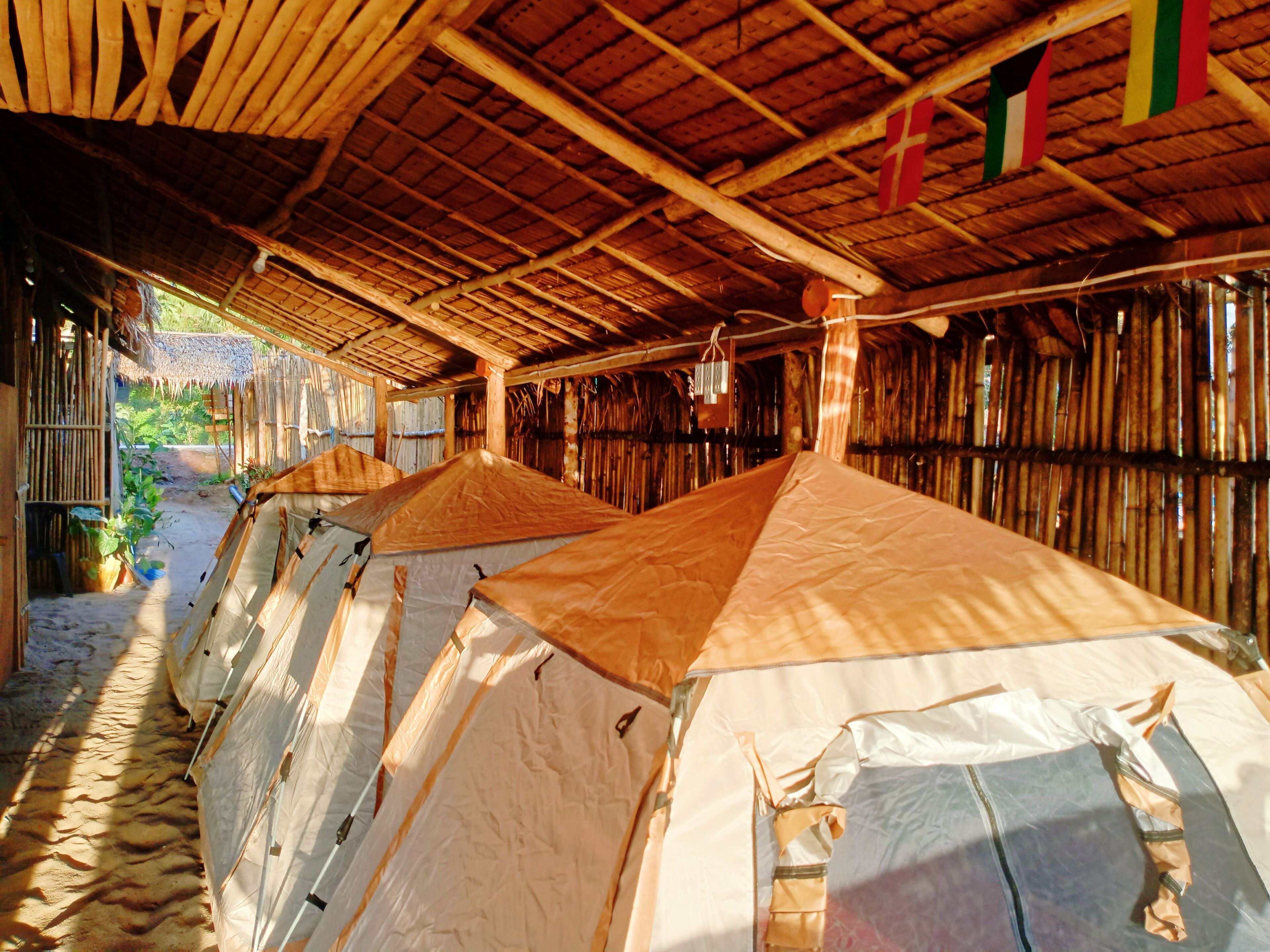Tent, Partial Sea View