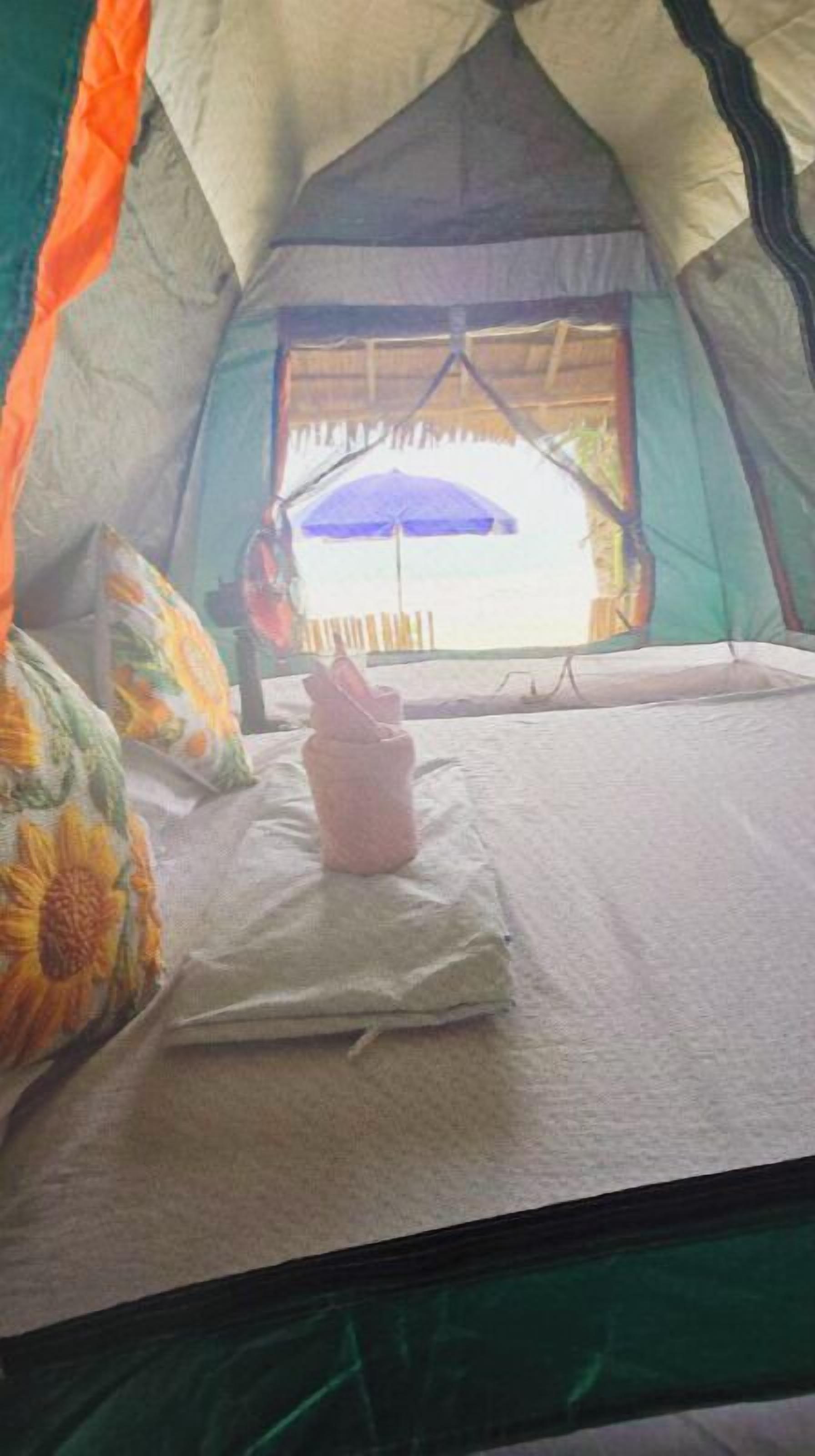 Tent, Partial Sea View