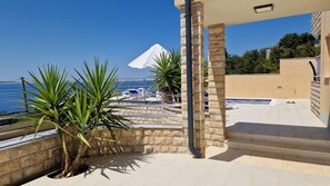 Balcony - Apartment in Croatia Near the Adriatic Coast (Starigrad)