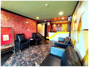 Zona de estar del vestíbulo