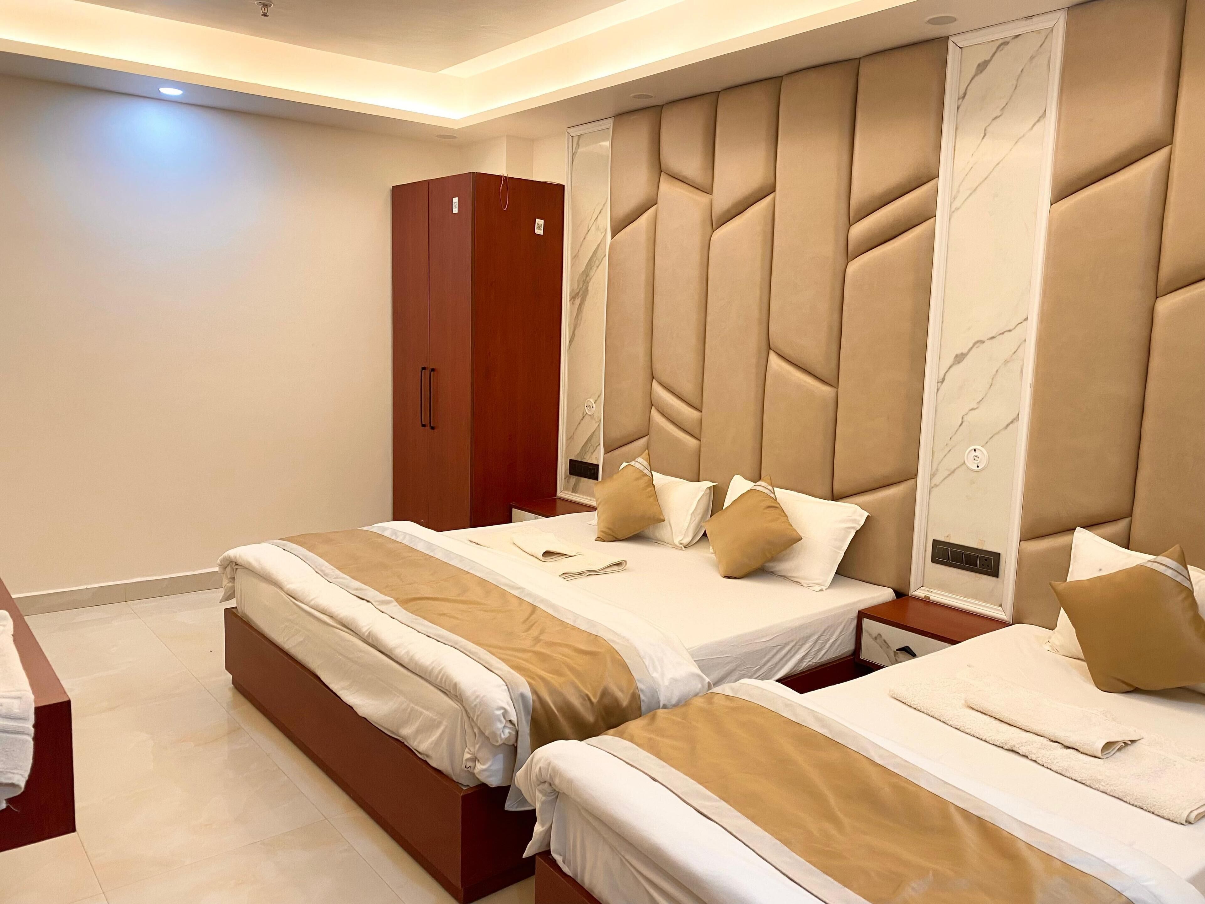 Deluxe dubbelrum - utsikt mot staden | Gratis wi-fi