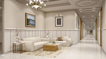 Sala de estar en el lobby