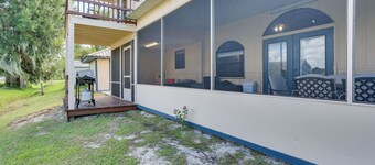 Walk to Lake Placid: Family Home w/ BBQ & Bar Area