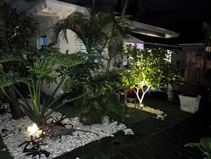 Overnattingsstedets uteområder