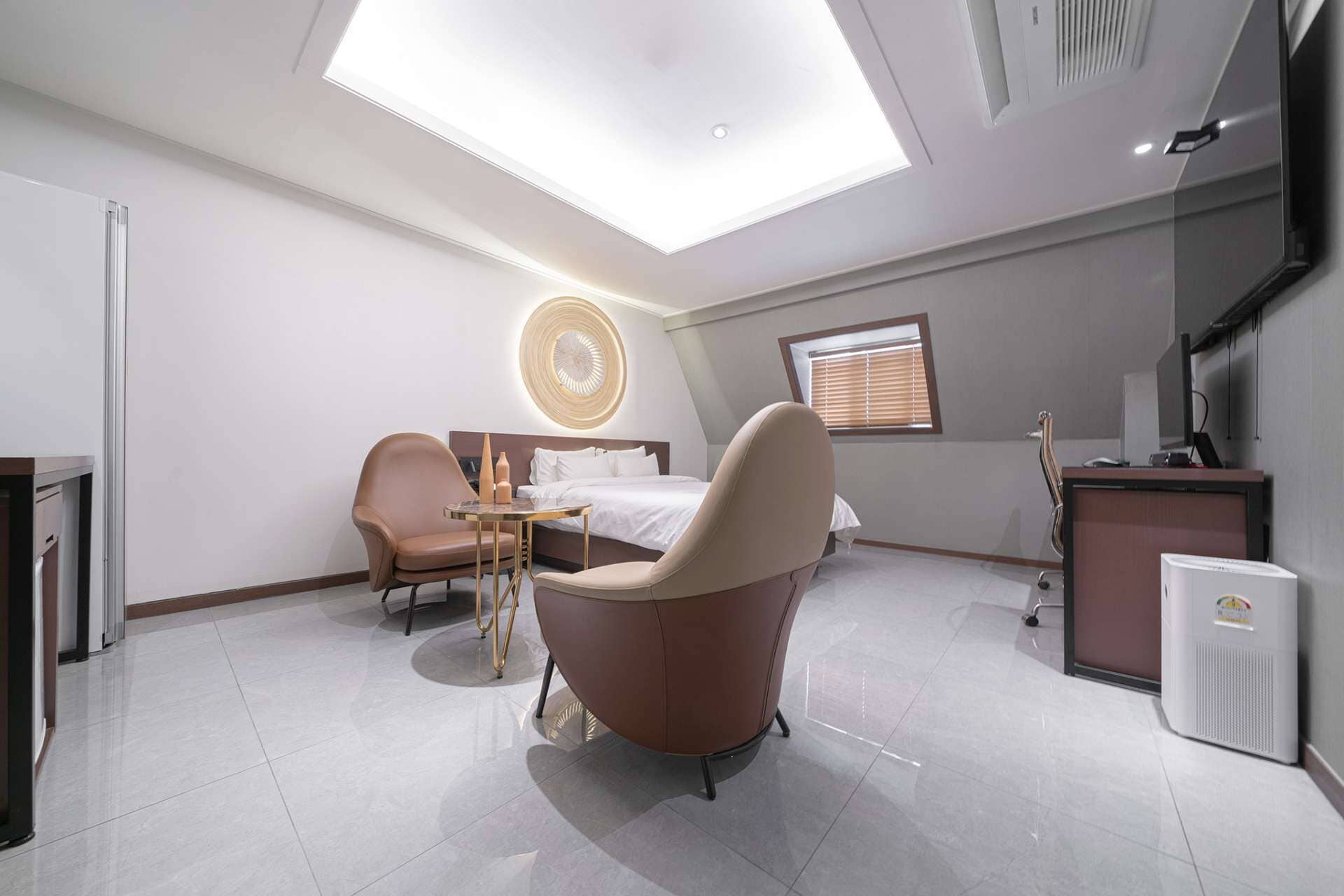 デラックス ルーム | デスク、WiFi (無料)、ベッドシーツ