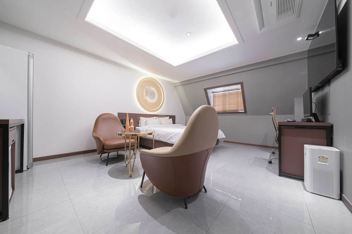 Chambre Deluxe | Bureau, Wi-Fi gratuit, draps fournis