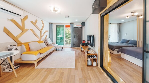 Basic-Zimmer, 2 Schlafzimmer (101) | 1 Schlafzimmer, kostenloses WLAN