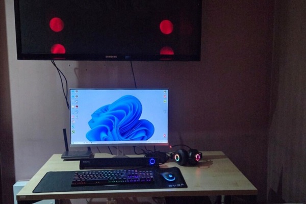 1PC | Individualmente decorados, escrivaninha, cortinas blackout