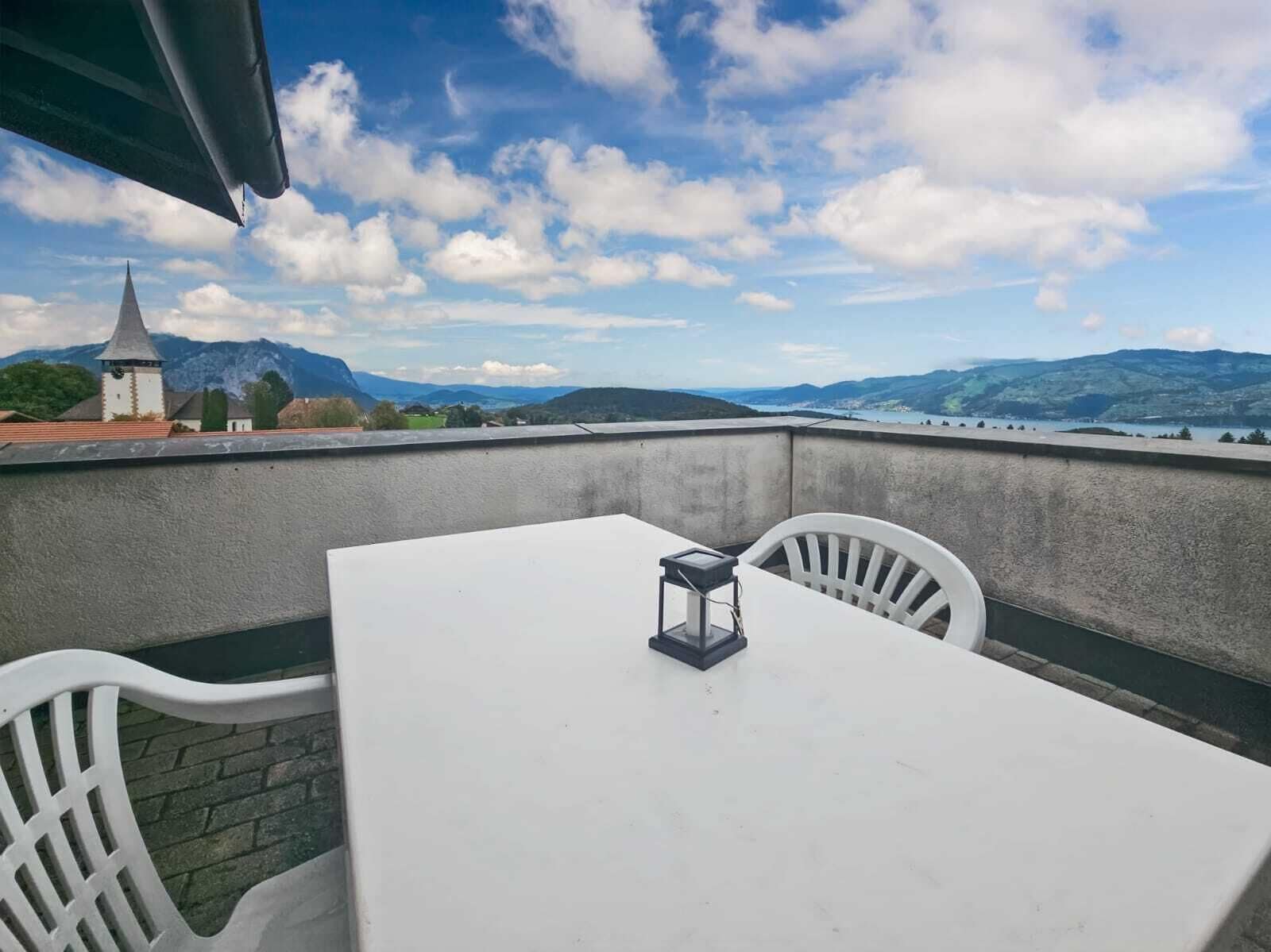 Deluxe-studiosviitti, järvinäköala | Terassi/patio