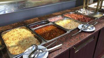 Daily buffet breakfast (EUR 10 per person)