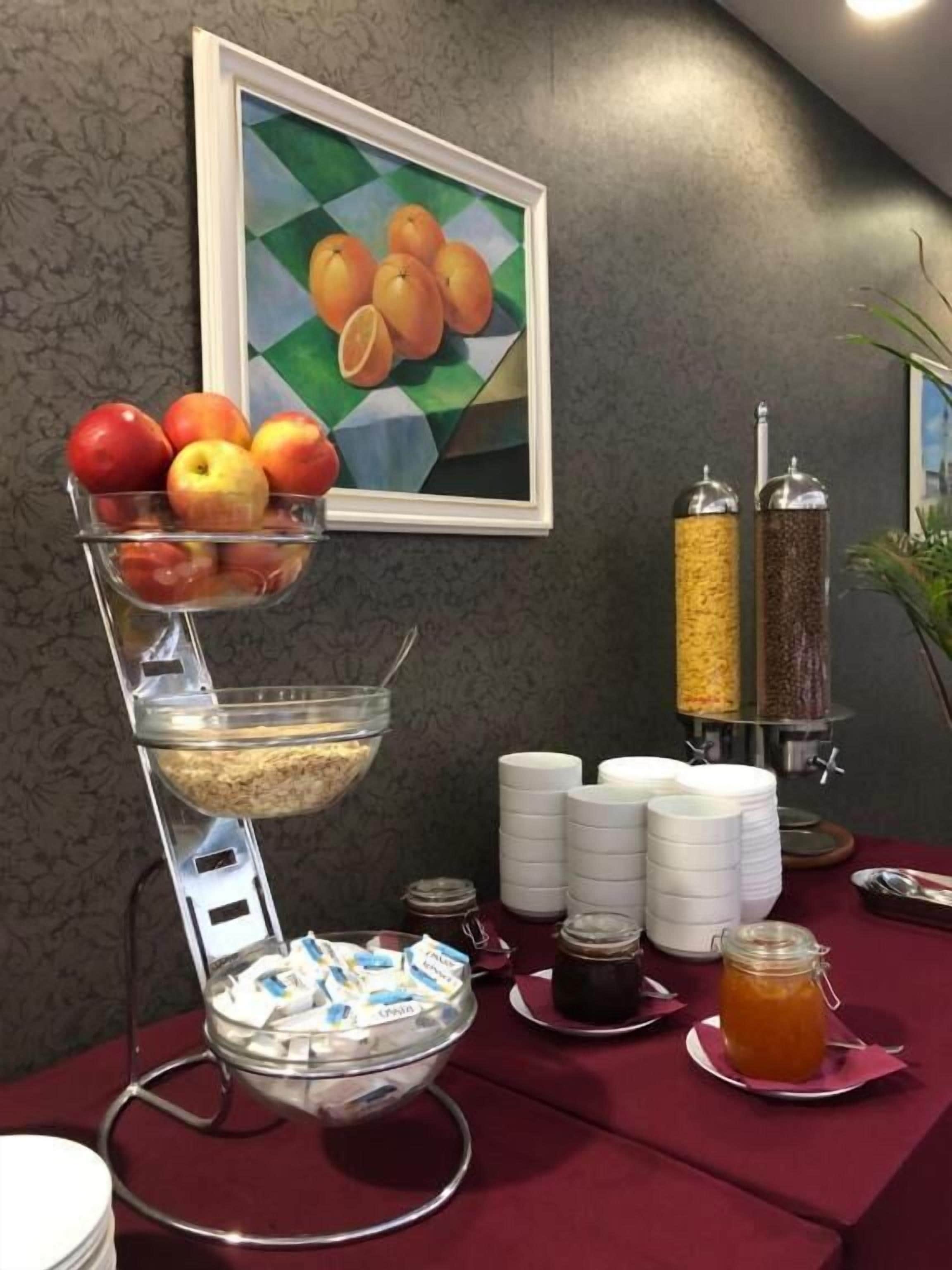 Daily buffet breakfast (EUR 10 per person)